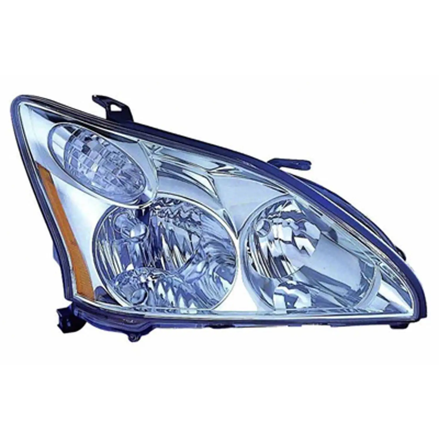 KAI New CAPA Certified Standard Replacement Passenger Side Headlight Assembly. Compatible With 2004-2006 Lexus RX330