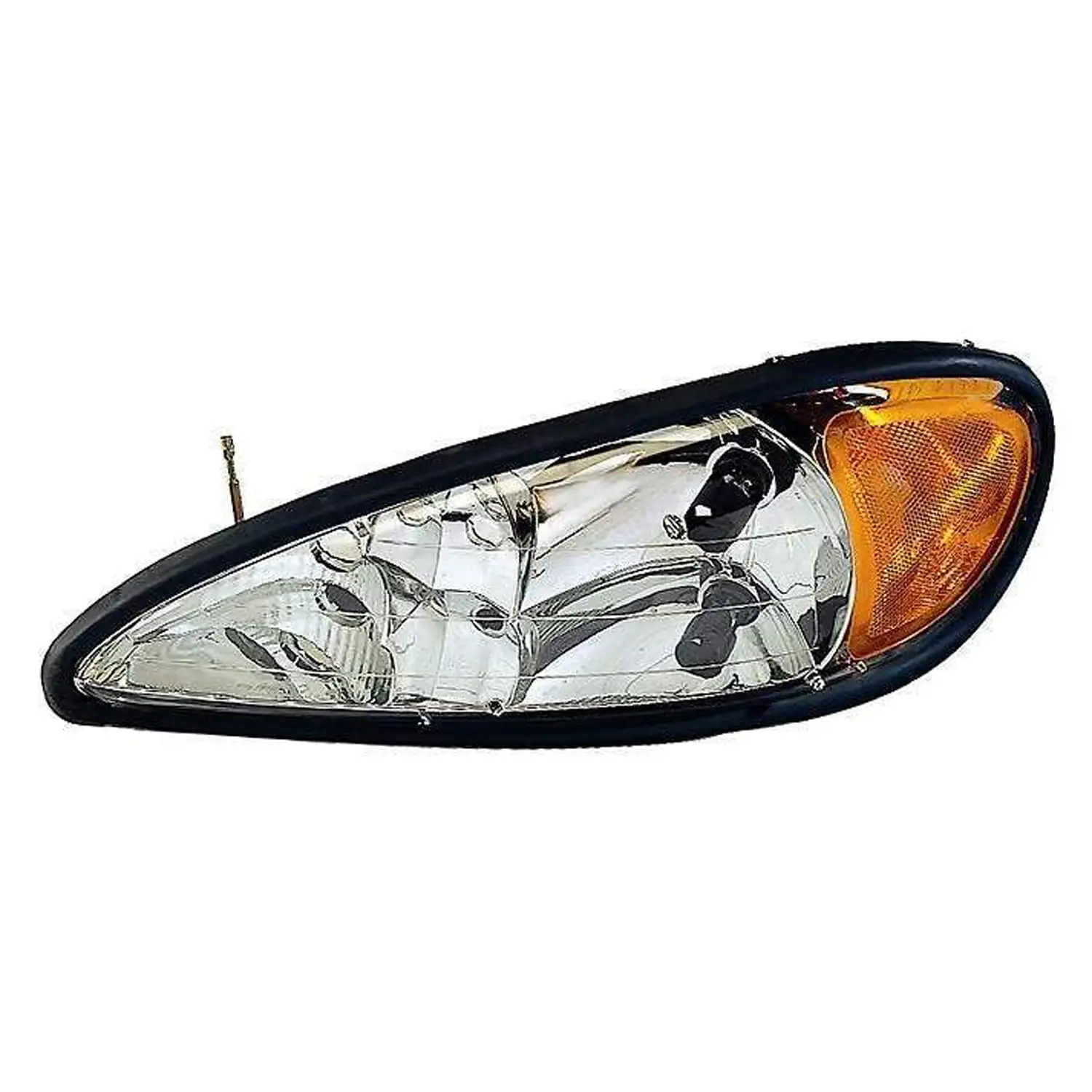 KAI New CAPA Certified Standard Replacement Passenger Side Headlight Assembly. Fits 1999-2005 Pontiac Grand Am