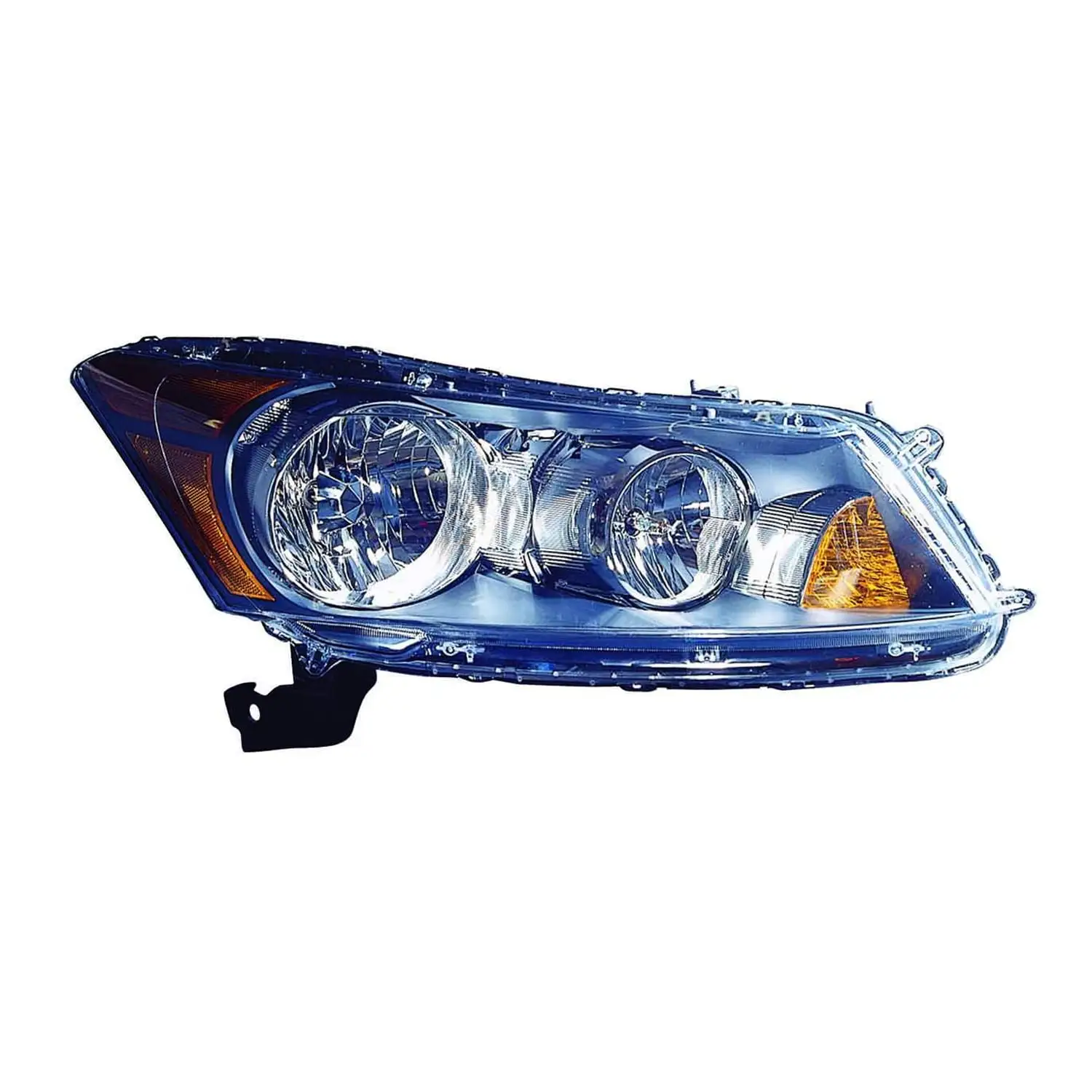 KAI New CAPA Certified Standard Replacement Passenger Side Headlight Assembly. Fits 2008-2012 Honda Accord Sedan