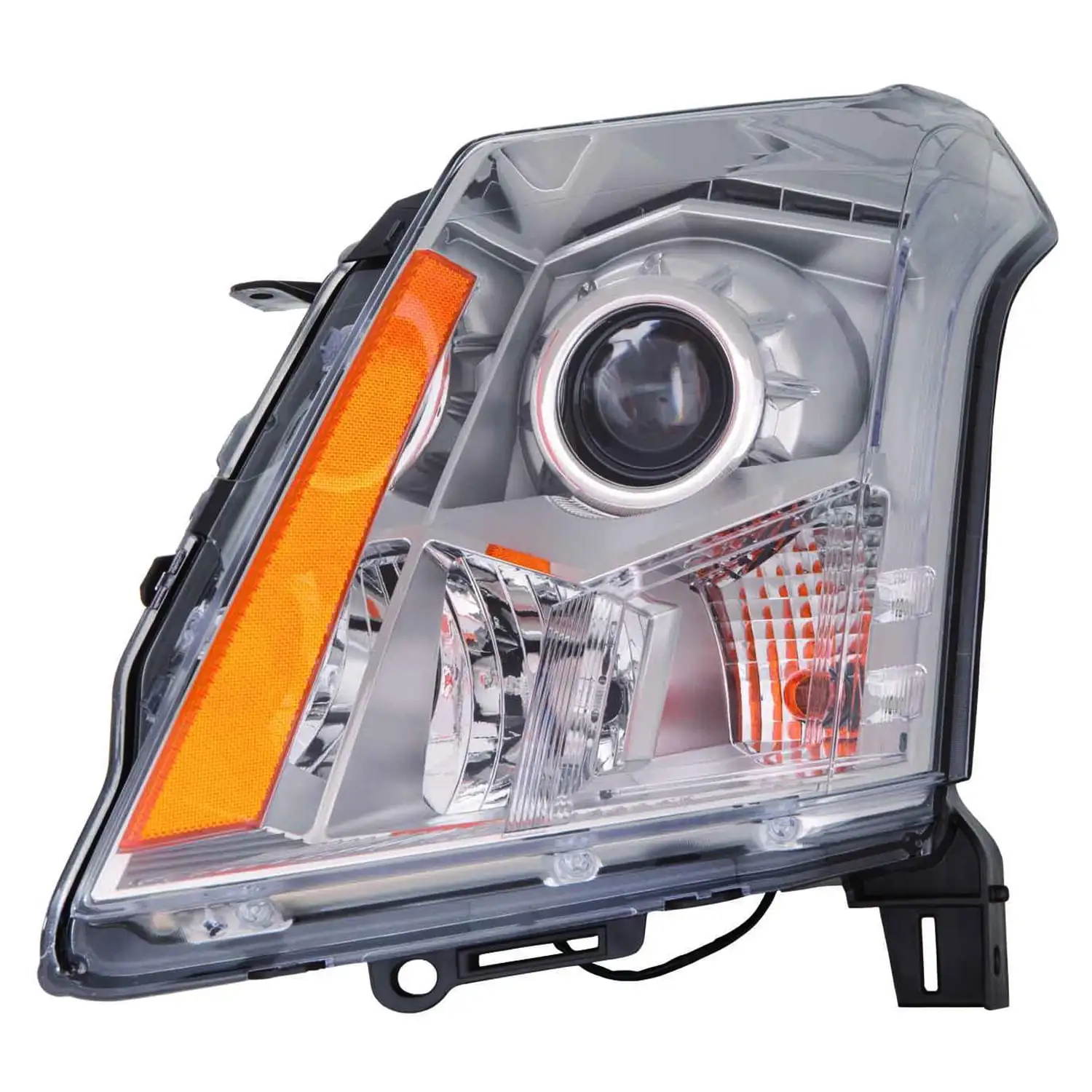 KAI New CAPA Certified Standard Replacement Passenger Side Headlight Assembly. Fits 2010-2013 Cadillac SRX