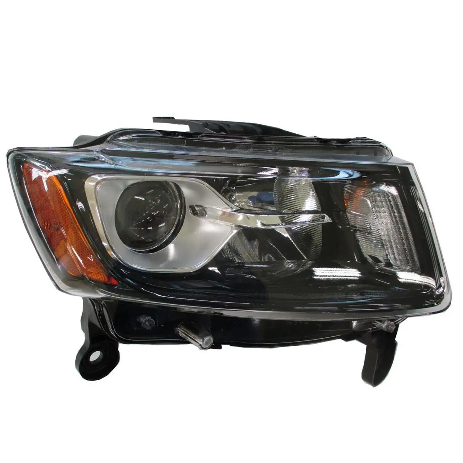 KAI New CAPA Certified Standard Replacement Passenger Side Headlight Assembly. Fits 2014-2016 Jeep Grand Cherokee