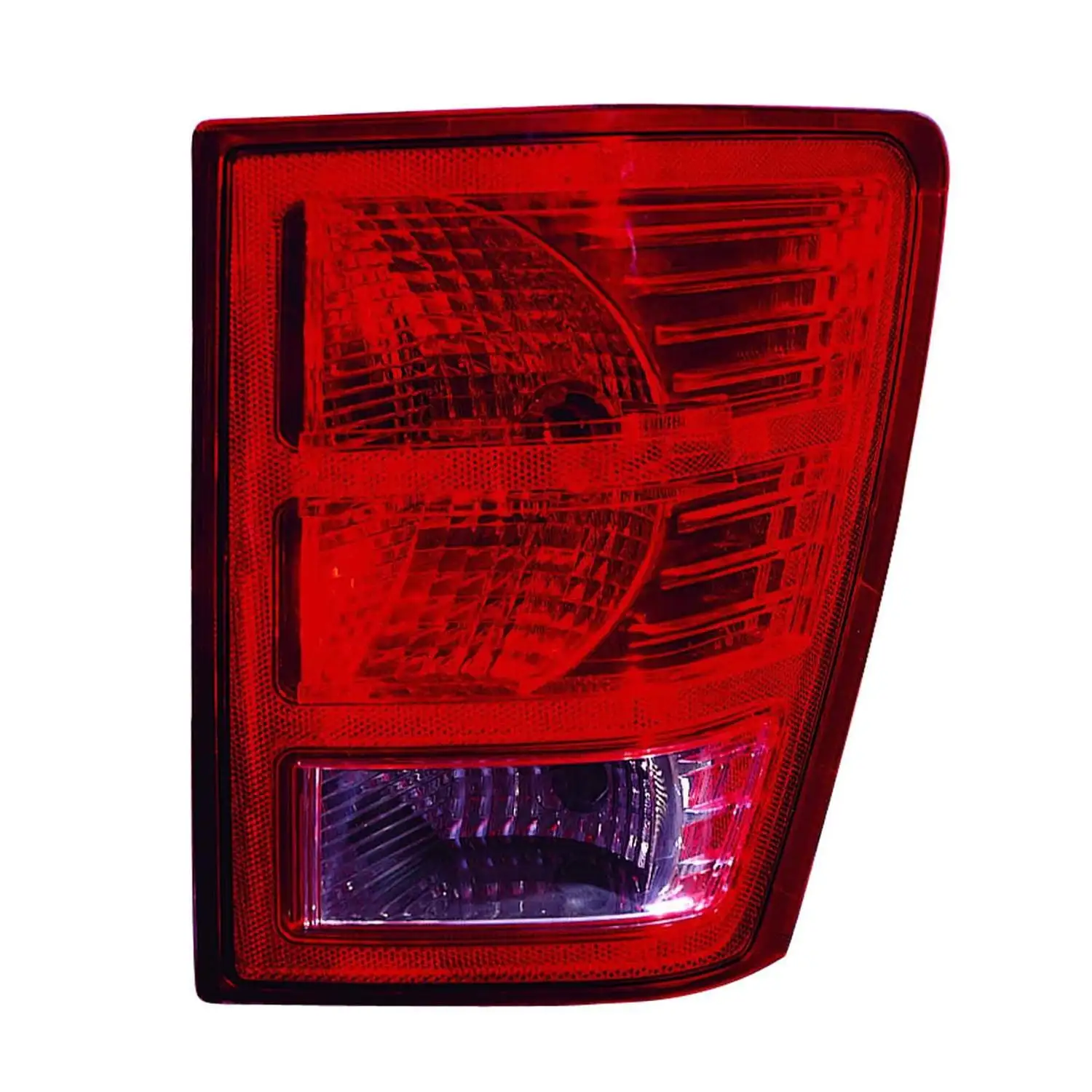 KAI New CAPA Certified Standard Replacement Driver Side Tail Light Lens And Housing. Fits 2004-2006 Chevrolet Silverado