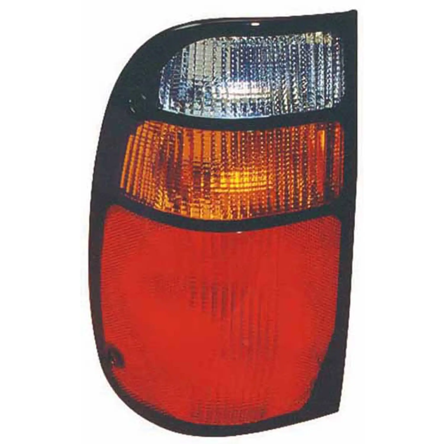 KAI New CAPA Certified Standard Replacement Driver Side Tail Light Lens And Housing. Fits 1994-2000 Mazda Pickup