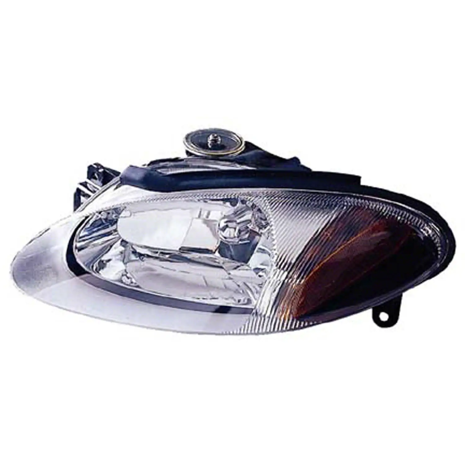 KAI New Economy Replacement Driver Side Headlight Combination Assembly. Fits 1998-2003 Ford Escort ZX2