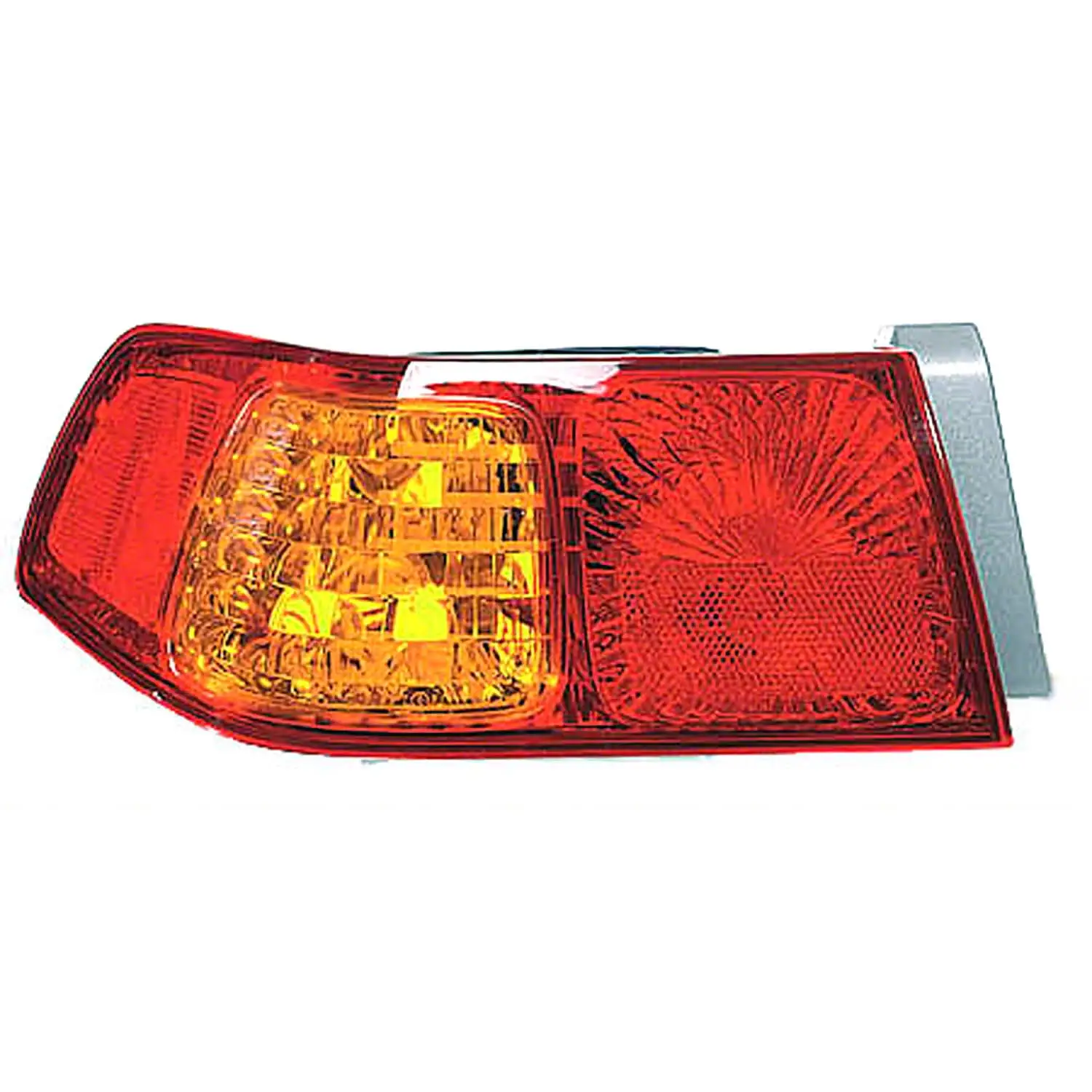 KAI New Economy Replacement Passenger Side Tail Light Lens And Housing. Fits 2006-2010 Jeep Commander