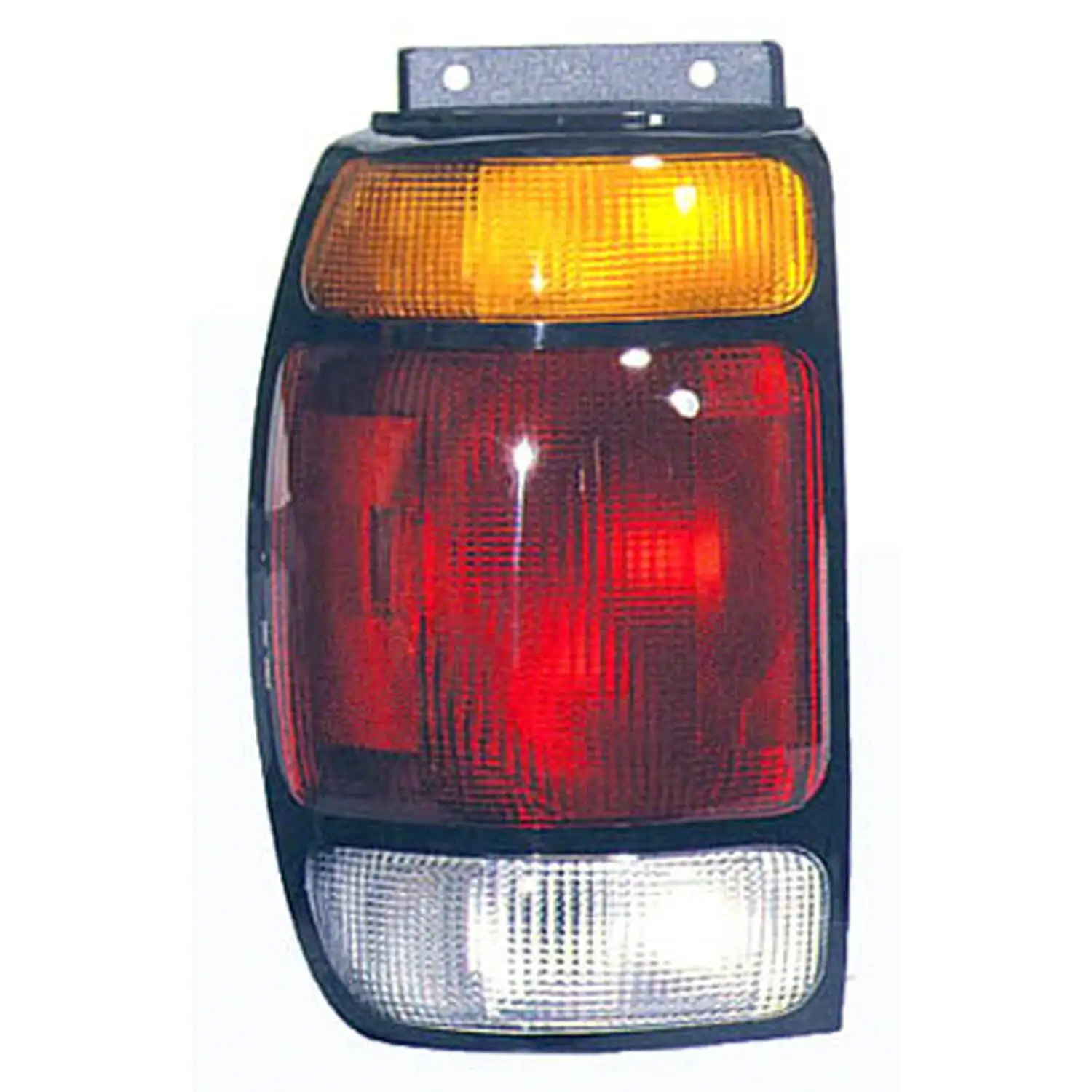 KAI New CAPA Certified Standard Replacement Passenger Side Tail Light Lens And Housing. Fits 2005-2007 Ford Focus