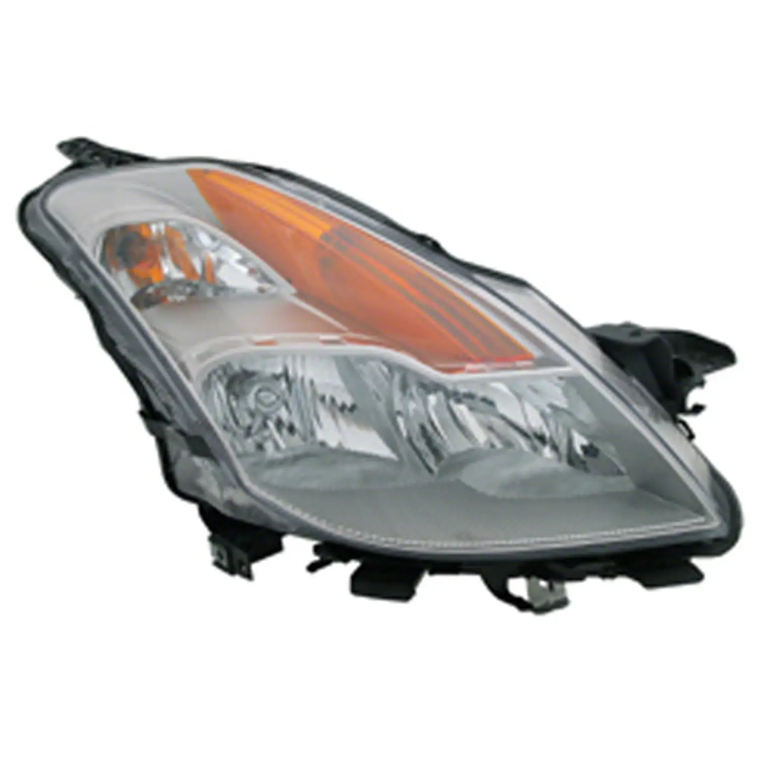 KAI New Economy Replacement Passenger Side Headlight Assembly. Fits 2008-2009 Nissan Altima Coupe