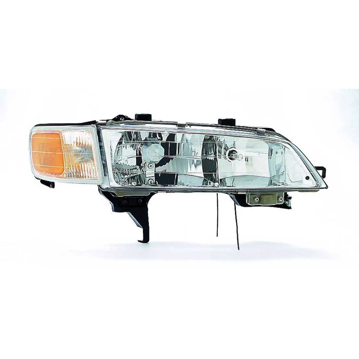 KAI New Economy Replacement Passenger Side Headlight Combination Assembly. Fits 1994-1997 Honda Accord Coupe