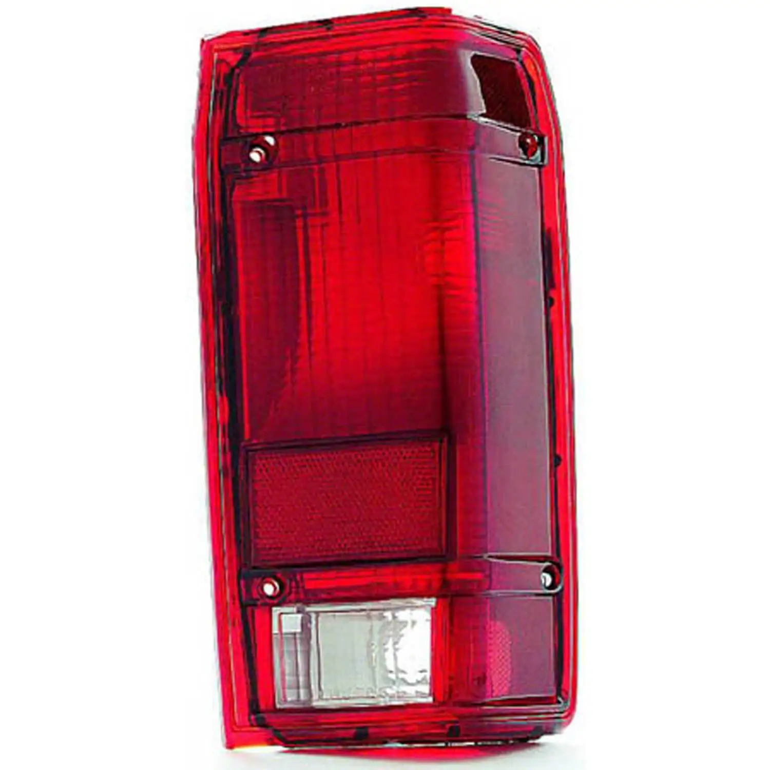 KAI New Standard Replacement Passenger Side Tail Light Lens And Housing. Fits 1997-2000 Ford Lightduty Pickup