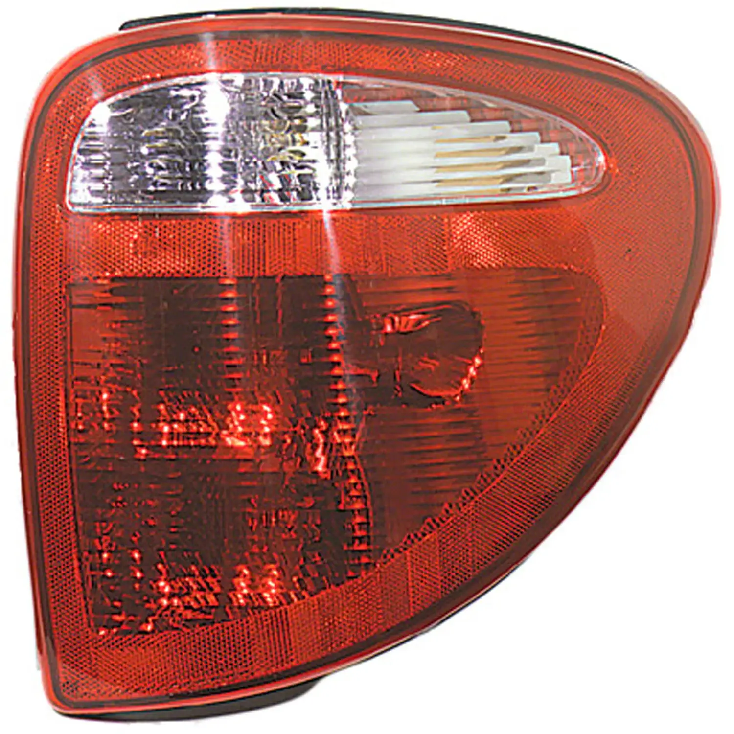 KAI New Standard Replacement Driver Side Tail Light Lens And Housing. Fits 1997-2001 Dodge Fullsize Pickup