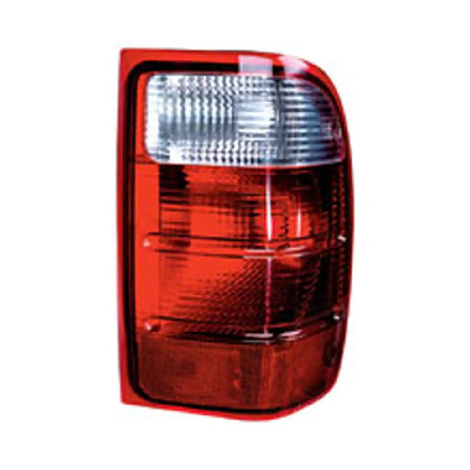 KAI New Standard Replacement Passenger Side Tail Light Lens And Housing. Fits 1997-2001 Dodge Fullsize Pickup