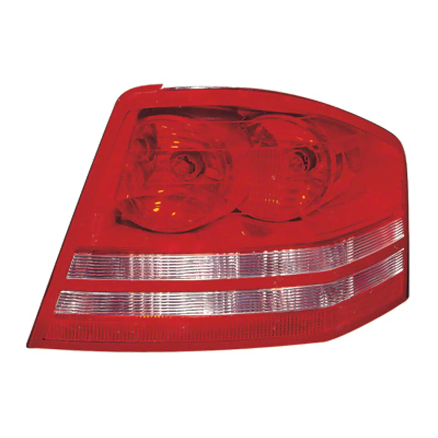 KAI New CAPA Certified Standard Replacement Driver Side Tail Light Lens And Housing. Fits 2008-2010 Dodge Caravan