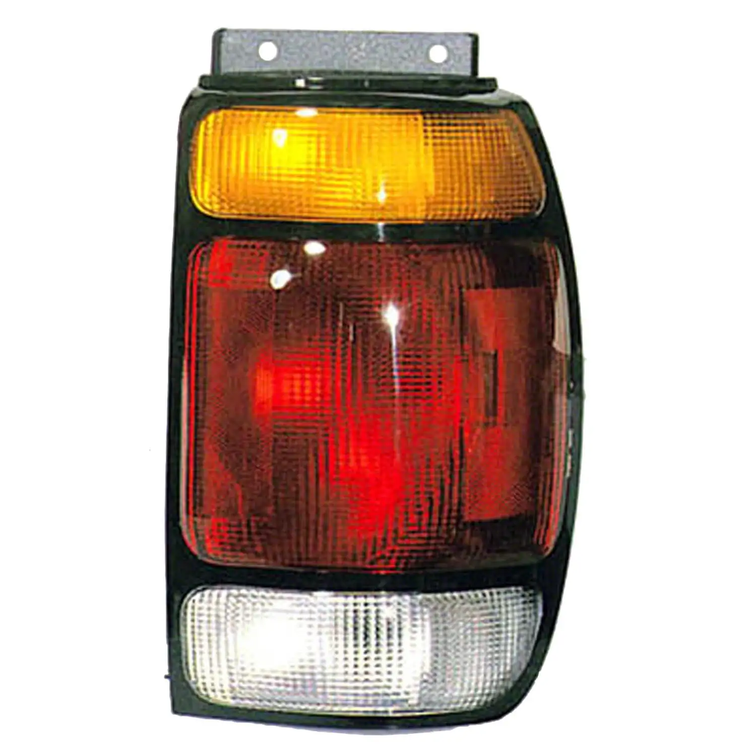 KAI New Standard Replacement Passenger Side Tail Light Lens And Housing. Fits 2001-2005 Ford Explorer Sport Trac