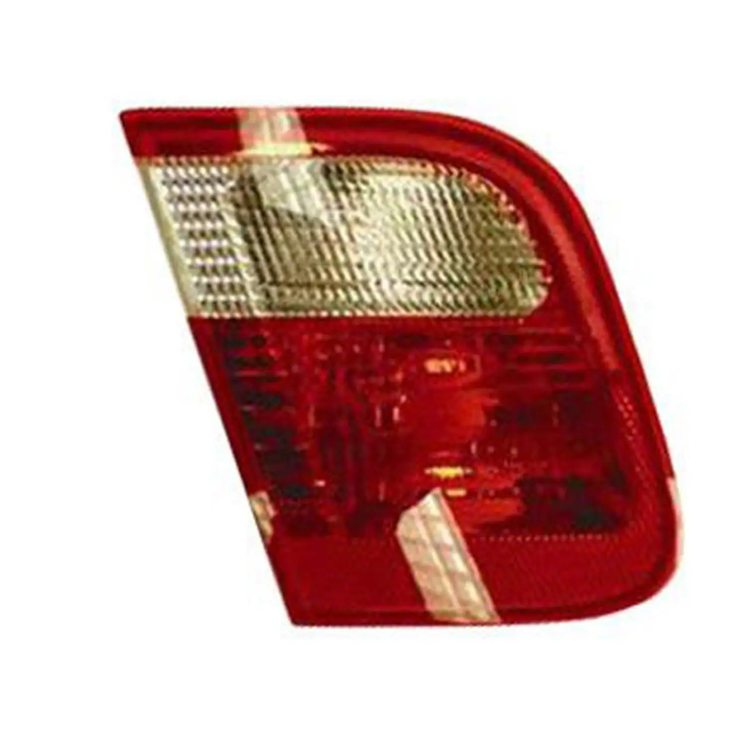 KAI New Economy Replacement Driver Side Outer Tail Light Lens And Housing. Fits 2000-2002 Mercedes E320