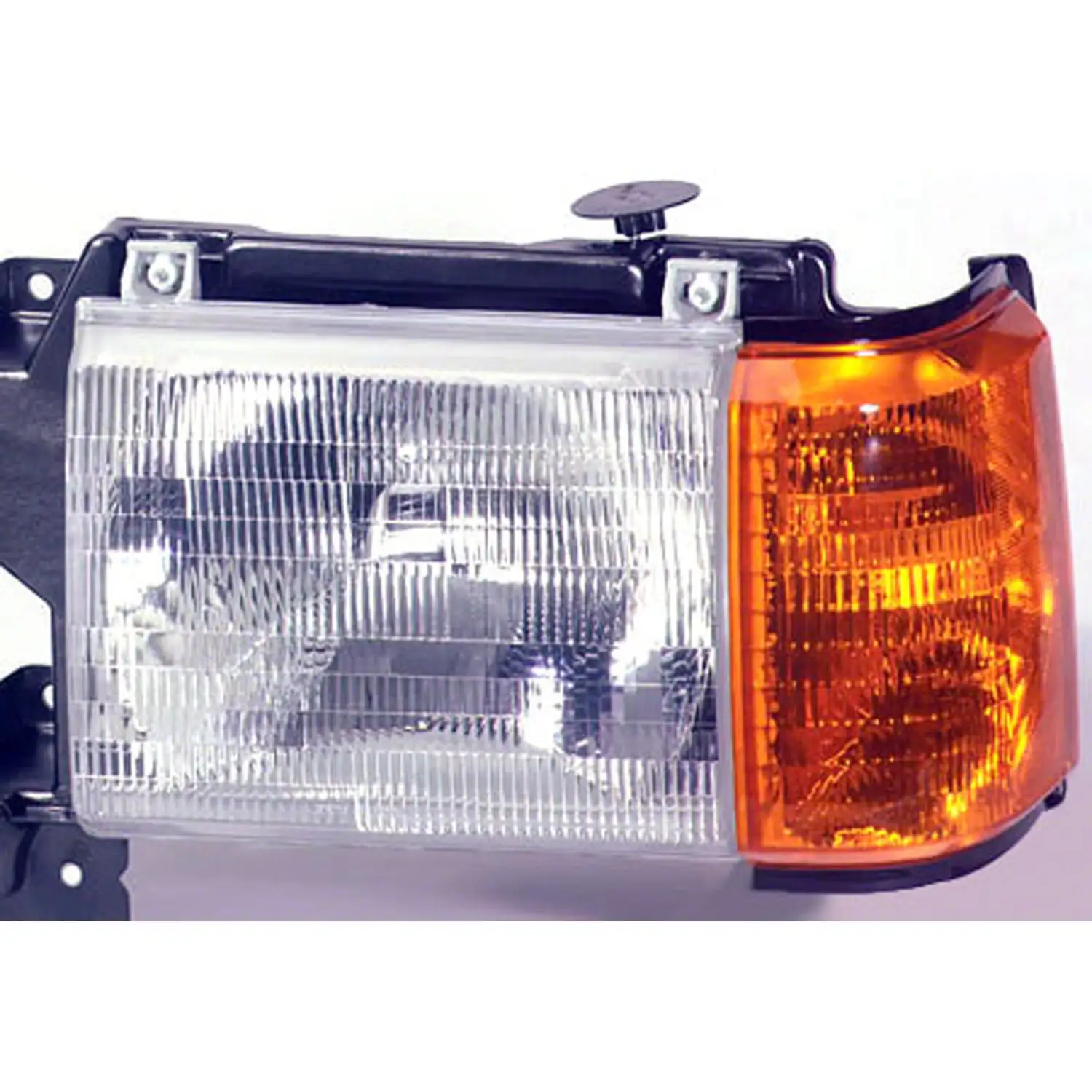 KAI New Standard Replacement Driver Side Headlight Assembly. Fits 1987-1991 Ford Bronco