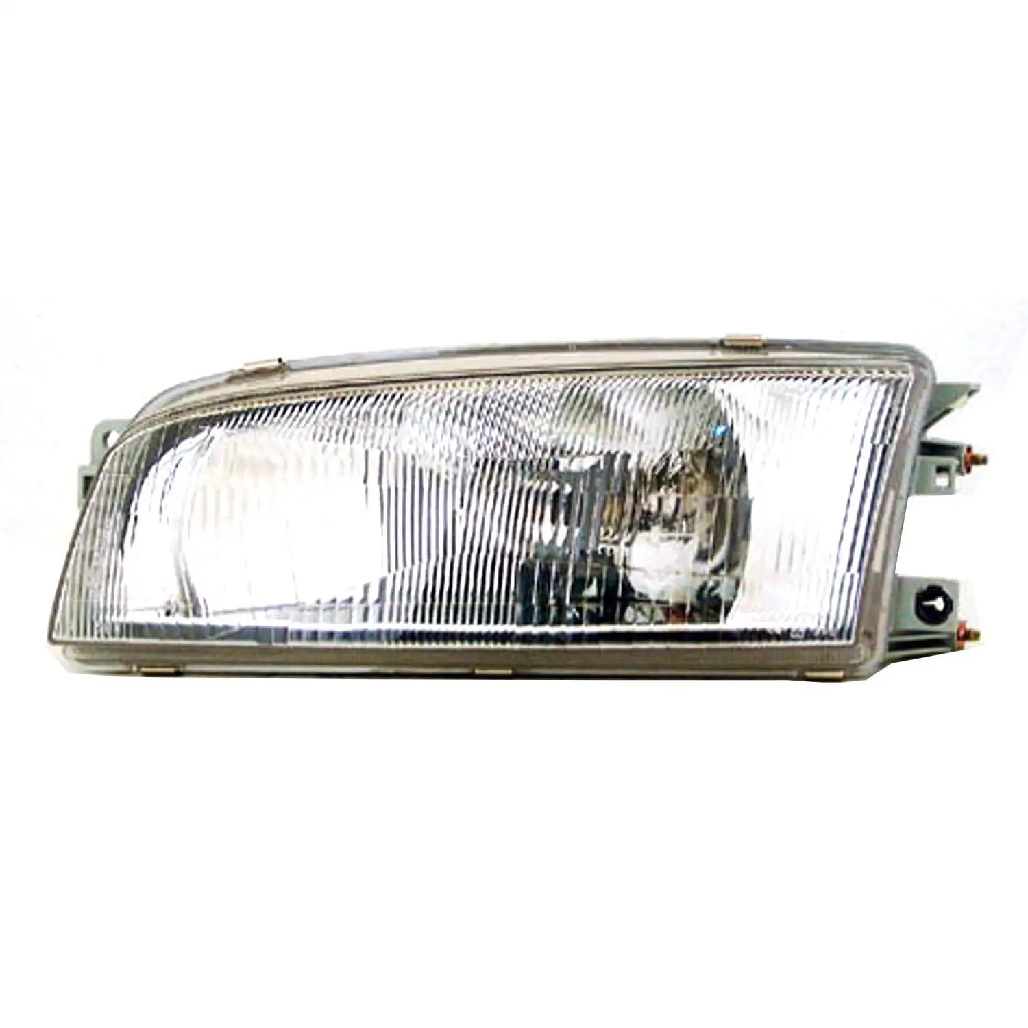 KAI New Standard Replacement Driver Side Headlight Assembly. Fits 1997-2001 Mitsubishi Mirage Sedan