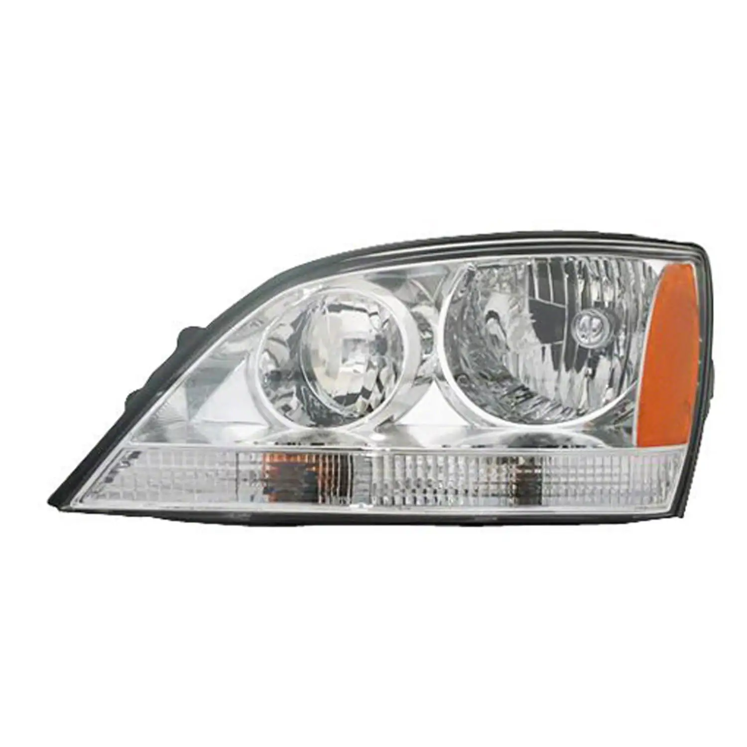 KAI New Standard Replacement Driver Side Headlight Assembly. Fits 2005-2006 Kia Sorento