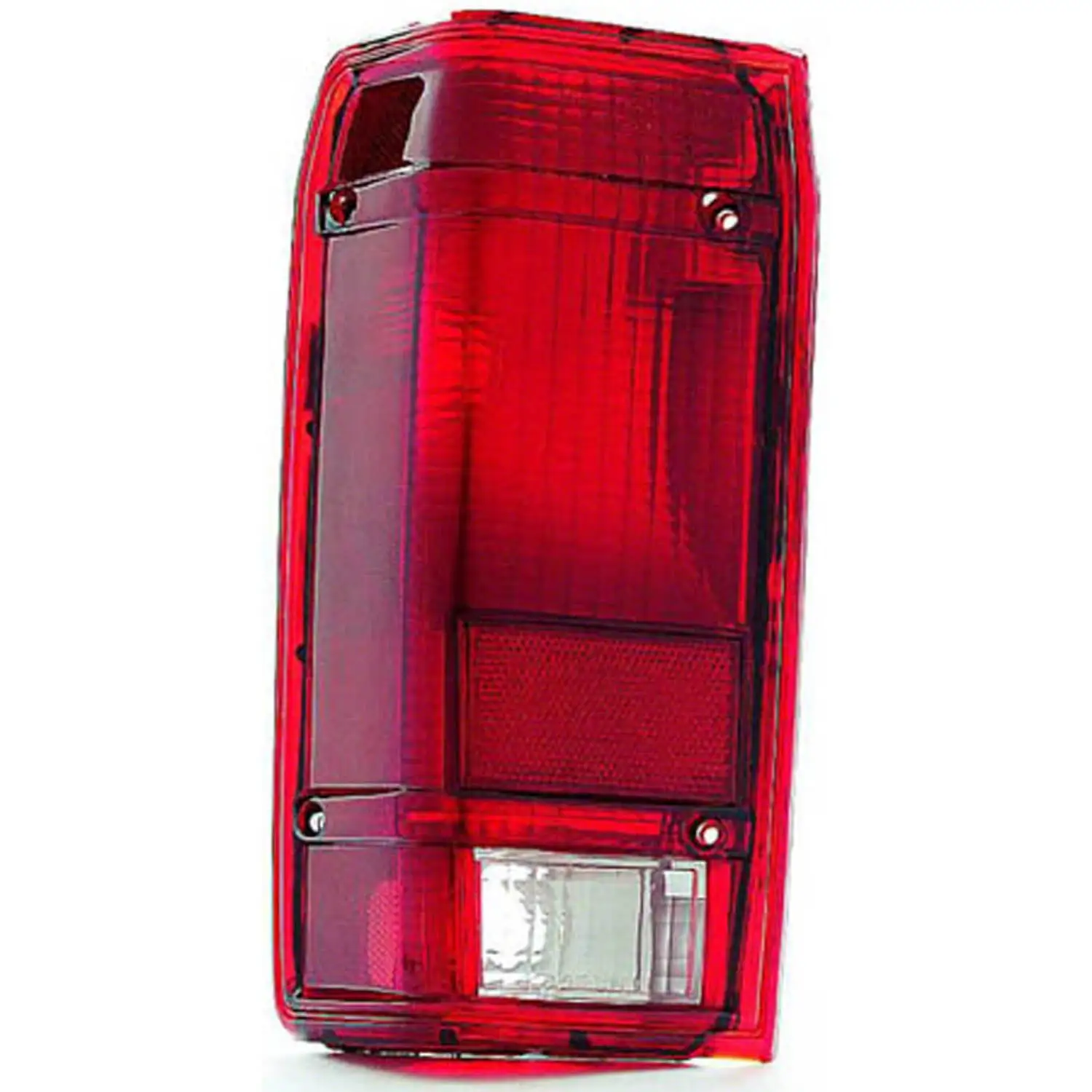 KAI New Standard Replacement Driver Side Tail Light Lens And Housing. Fits 1987-1989 Ford Bronco