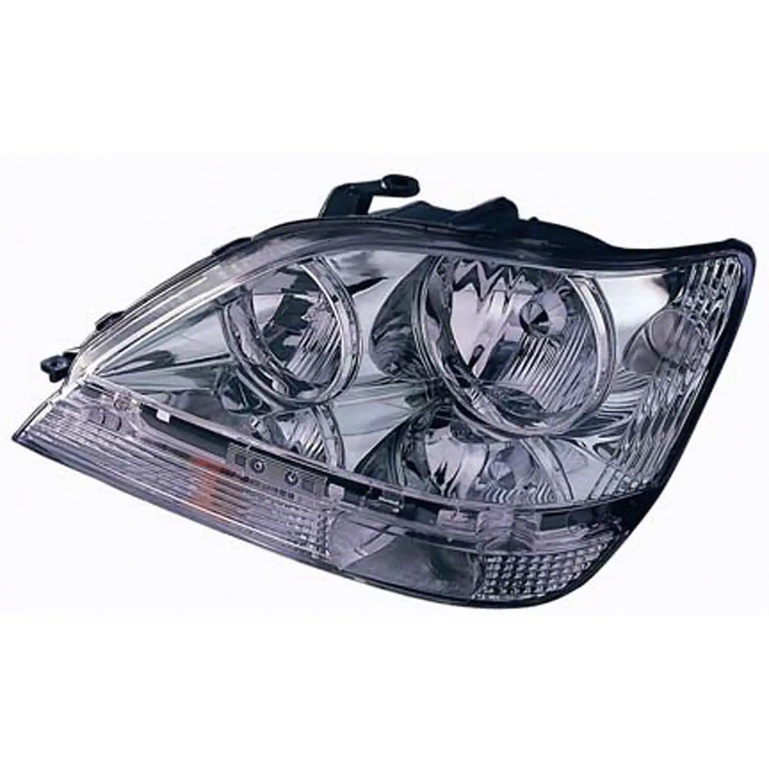 KAI New Standard Replacement Passenger Side Headlight Assembly. Fits 2001-2003 Lexus RX300