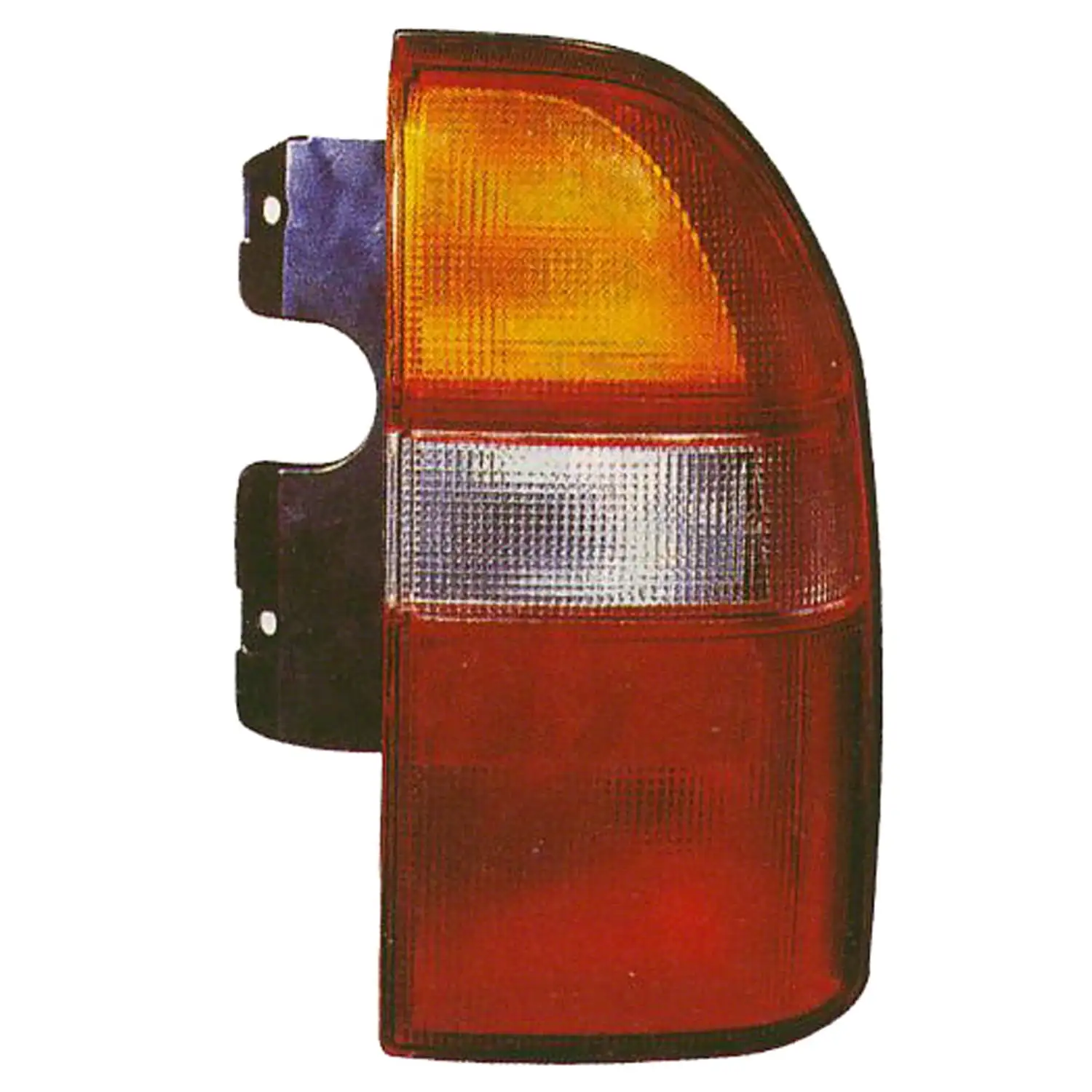 KAI New CAPA Certified Standard Replacement Passenger Side Tail Light Lens And Housing. Fits 1998-2001 Ford Explorer