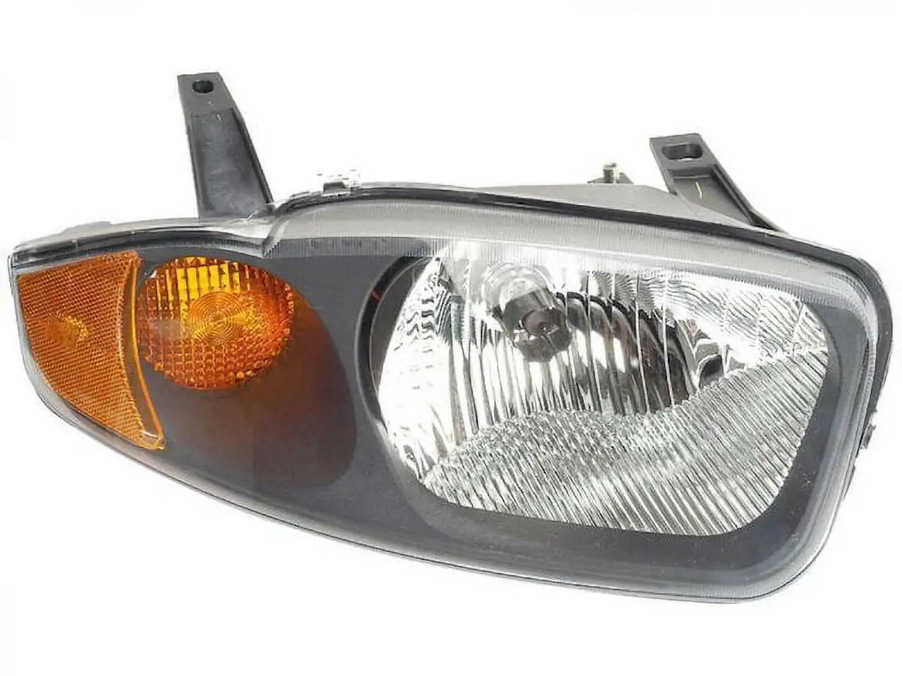 Left Driver Side Composite Headlight Assembly - Compatible with 2003 - 2005 Chevy Cavalier 2004