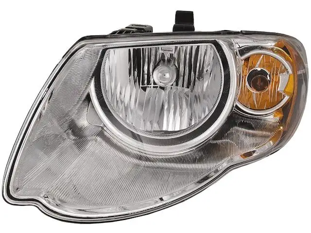 Left Driver Side Composite Headlight Assembly - Compatible with 2005 - 2007 Chrysler Town and Country with 119.3 Inch Wheelbase 2006