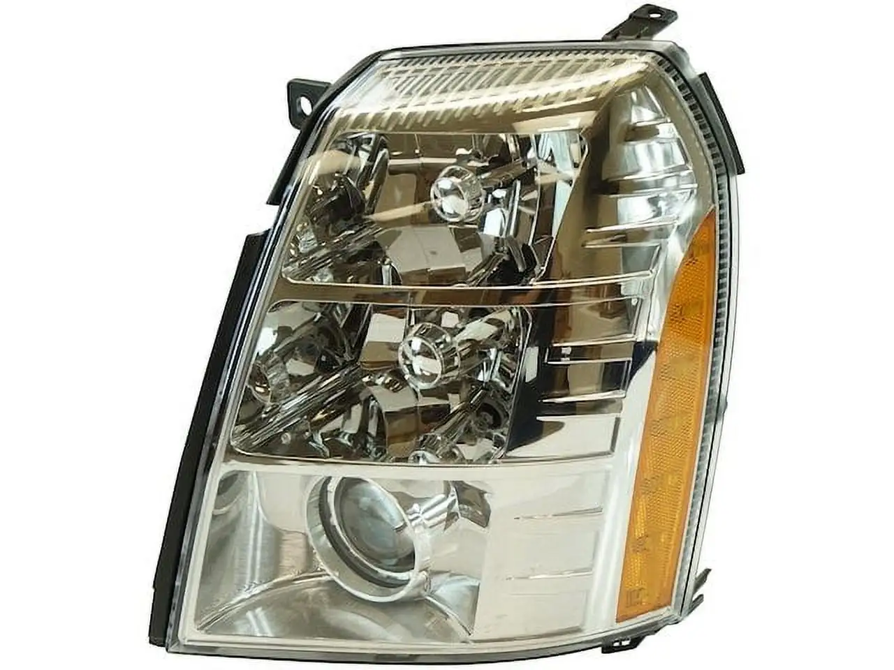 Left Driver Side HID Headlight Assembly - with Ballast and Bulb - Compatible with 2007 - 2014 Cadillac Escalade 2008 2009 2010 2011 2012 2013