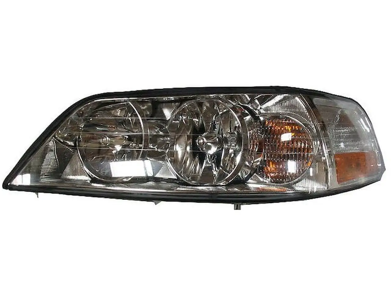 Left Driver Side Halogen Headlight Assembly - Compatible with 2003 - 2004 Lincoln Town Car