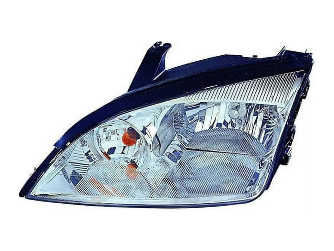 Left Driver Side Halogen Headlight Assembly - Compatible with 2005 - 2007 Ford Focus (Excludes SVT Model) 2006