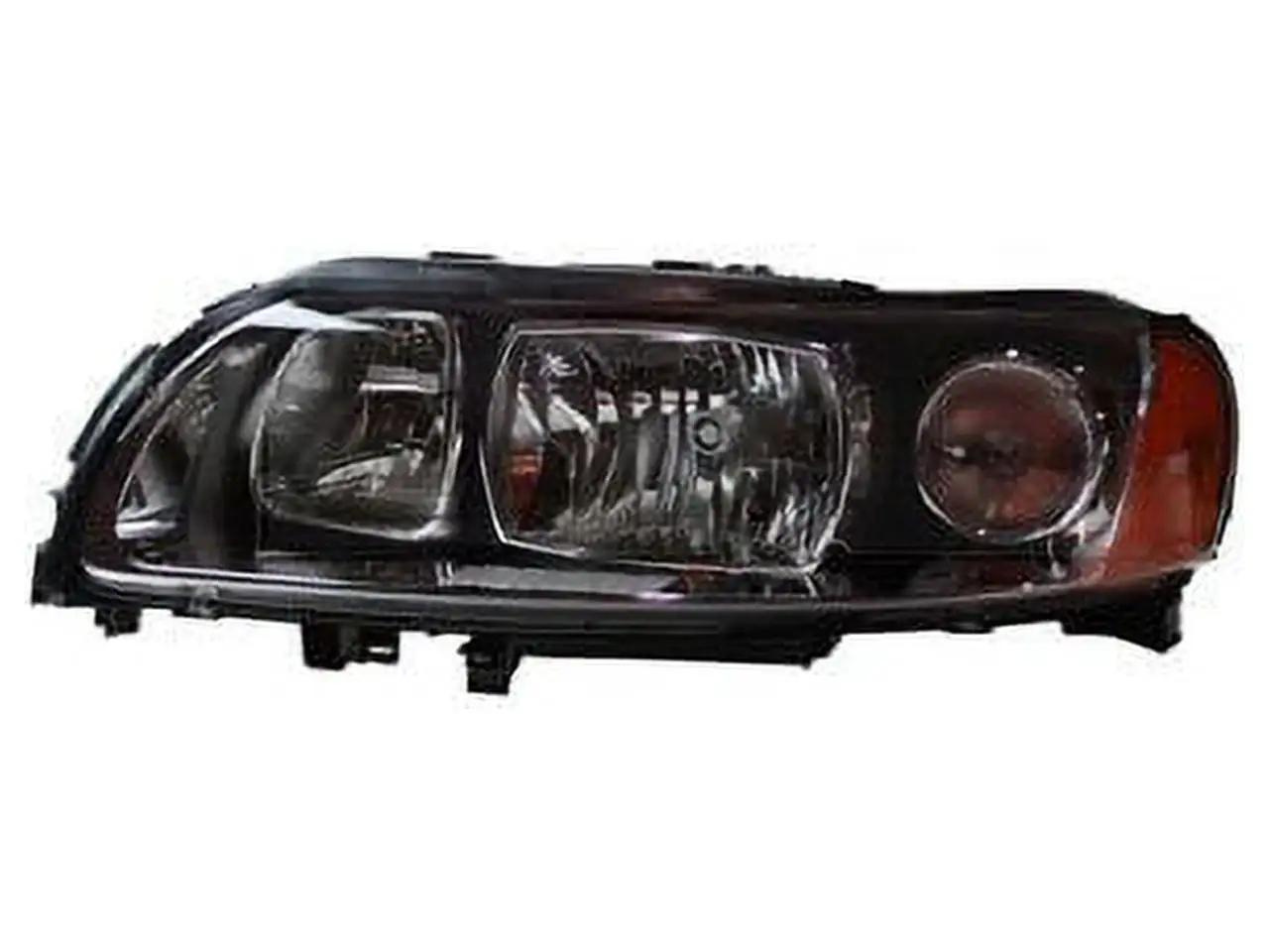 Left Driver Side Halogen Headlight Assembly - Compatible with 2005 - 2009 Volvo S60 Sedan 2006 2007 2008