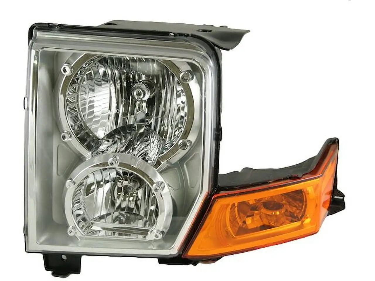 Left Driver Side Halogen Headlight Assembly - Compatible with 2006 - 2010 Jeep Commander 2007 2008 2009