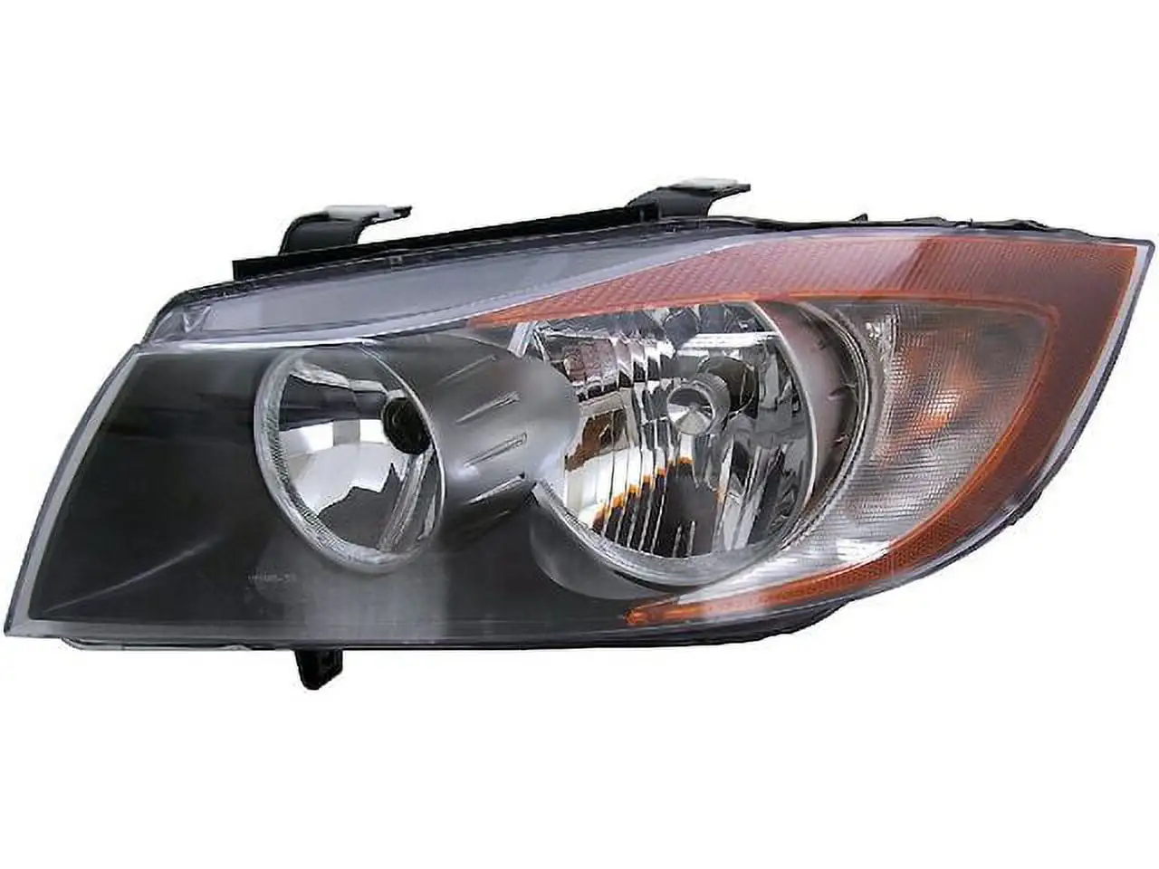 Left Driver Side Halogen Headlight Assembly - Compatible with 2007 - 2008 BMW 328i Sedan / Wagon