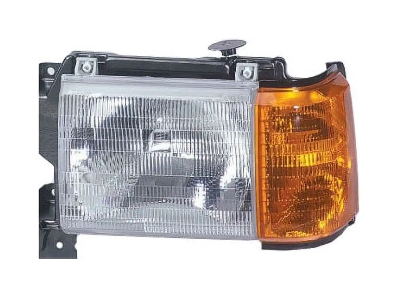 Left Driver Side Headlight Assembly - Compatible with 1987 - 1991 Ford Bronco 1988 1989 1990