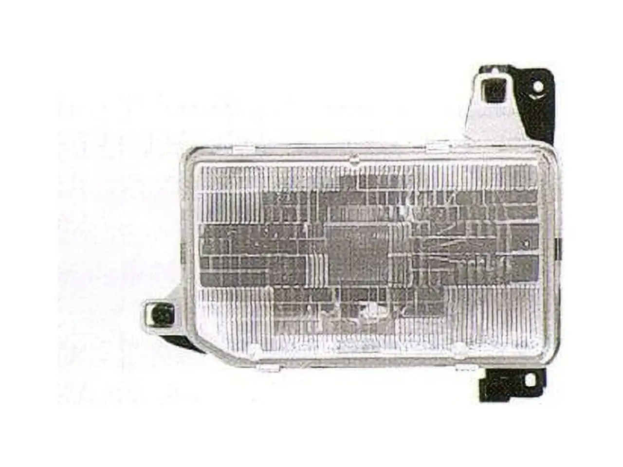 Left Driver Side Headlight Assembly - Compatible with 1987 - 1995 Nissan Pathfinder 1988 1989 1990 1991 1992 1993 1994