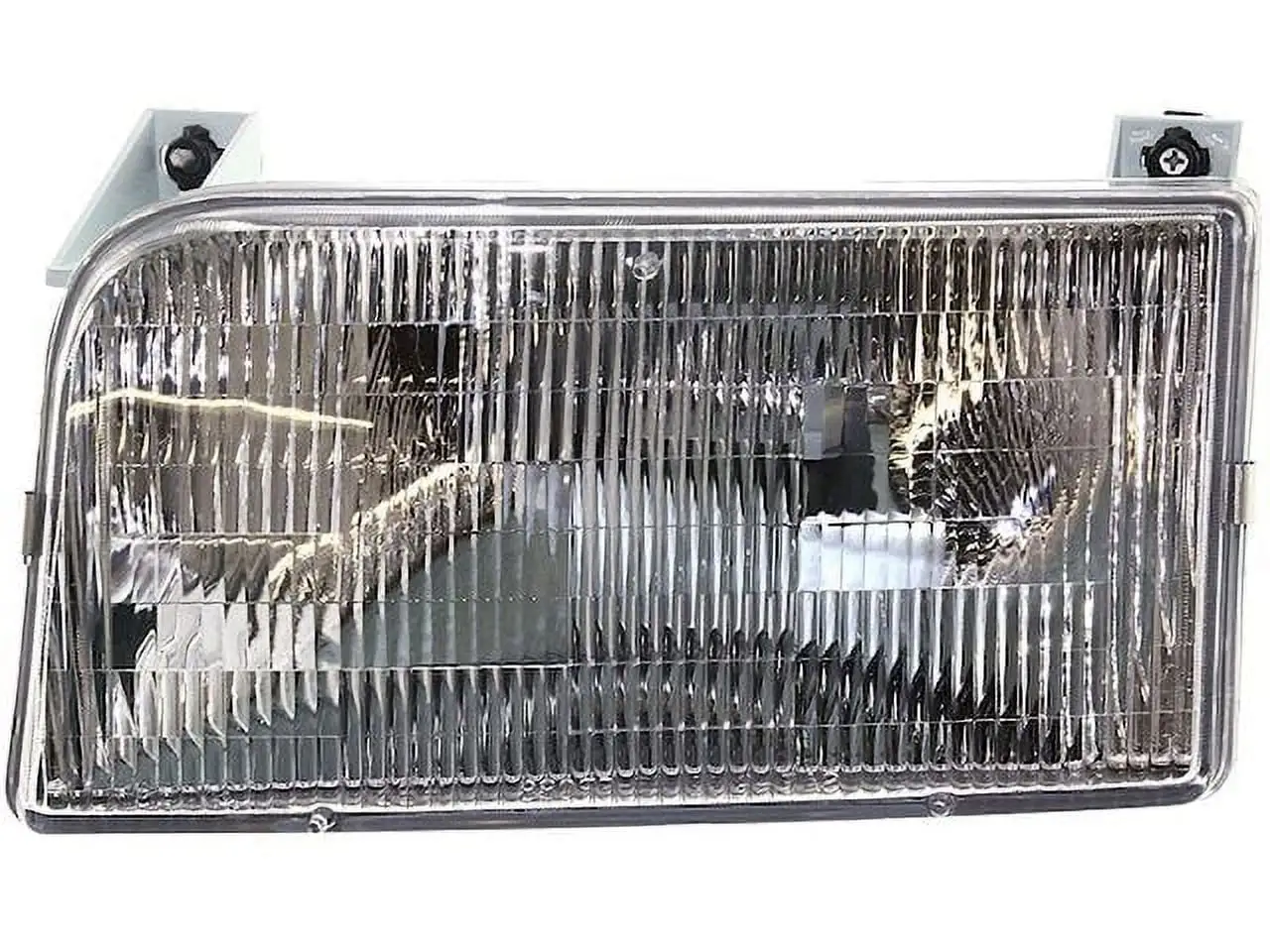 Left Driver Side Headlight Assembly - Compatible with 1992 - 1997 Ford F-350 1993 1994 1995 1996