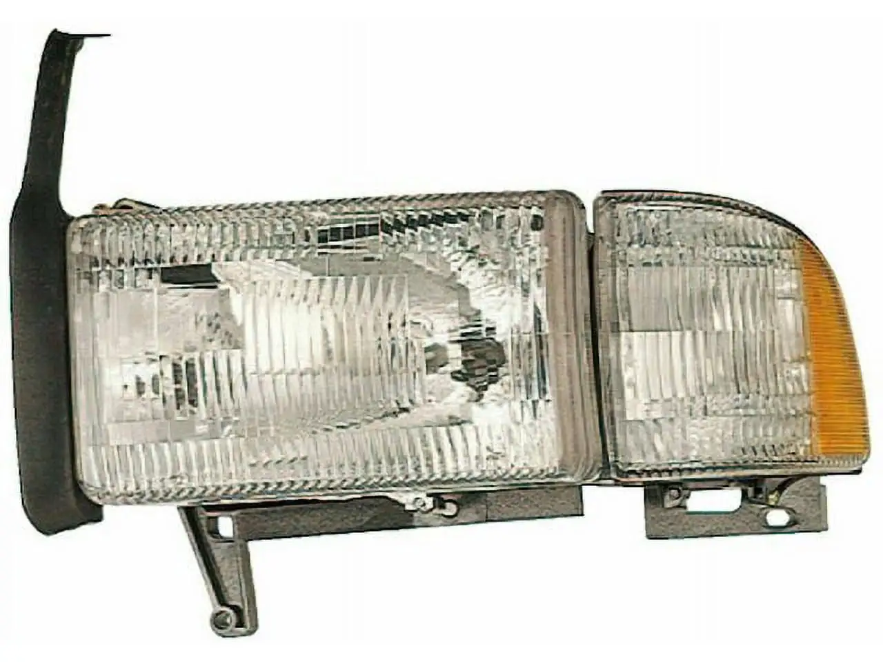 Left Driver Side Headlight Assembly - Compatible with 1994 - 2002 Dodge Ram 1500 (without Sport Package) 1995 1996 1997 1998 1999 2000 2001