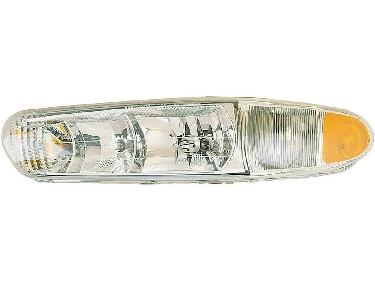 Left Driver Side Headlight Assembly - Compatible with 1997 - 2005 Buick Century 1998 1999 2000 2001 2002 2003 2004