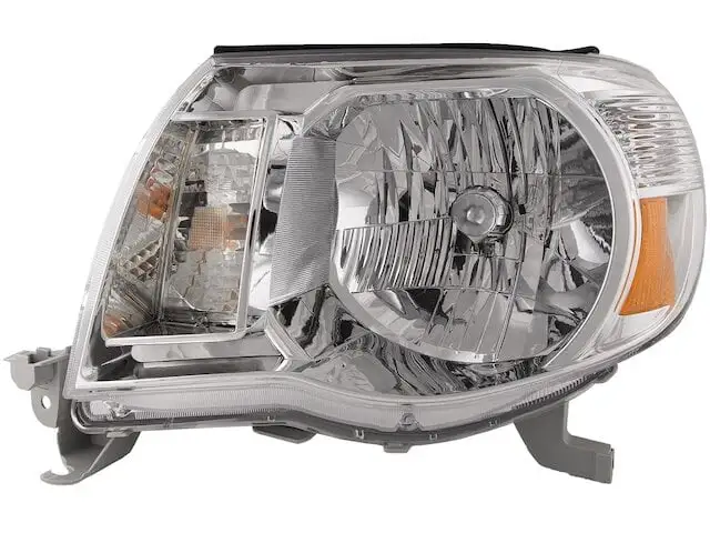 Left Driver Side Headlight Assembly - Compatible with 2005 - 2011 Toyota Tacoma (without Sport Package) 2006 2007 2008 2009 2010