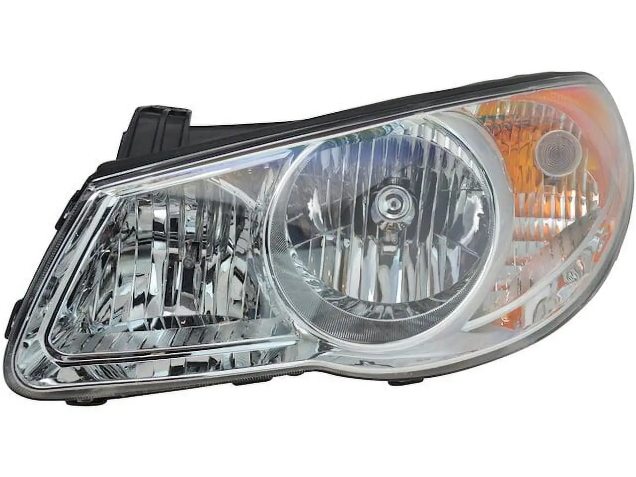 Left Driver Side Headlight Assembly - Compatible with 2007 - 2010 Hyundai Elantra 2008 2009