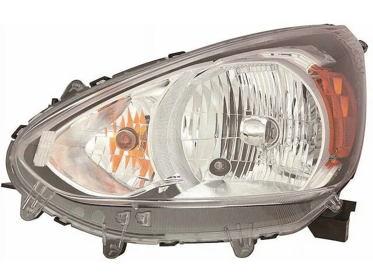 Left Driver Side Headlight Assembly - Compatible with 2014 - 2015. 2017 - 2020 Mitsubishi Mirage 2018 2019