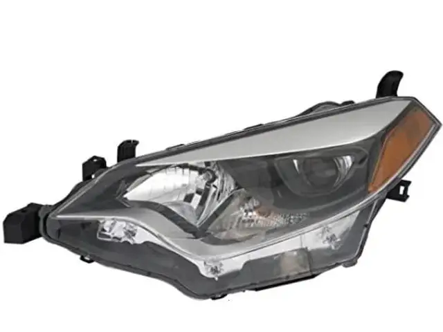 Left Driver Side Headlight Assembly - Compatible with 2014 - 2016 Toyota Corolla 2015