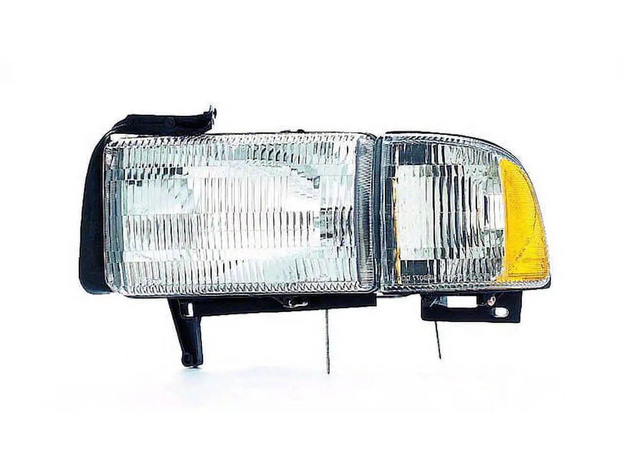 Left Driver Side Headlight Assembly with Parking Signal Light - Compatible with 1994 - 2002 Dodge Ram 2500 (Excludes 99-02 Sport Models) 1995 1996 1997 1998 1999 2000 2001