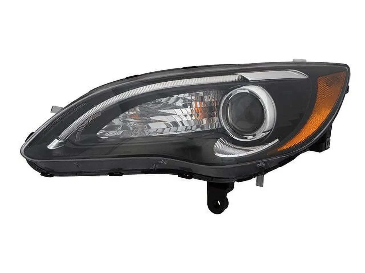 Left Driver Side Headlight Assembly without Bezel - Compatible with 2011 - 2014 Chrysler 200 (From 5-2-2012 Vehicle Production) 2013