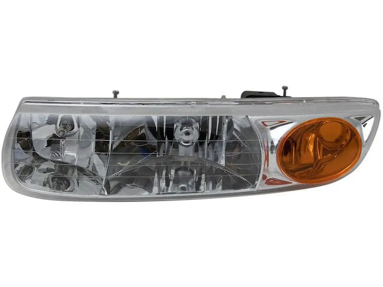 Left Headlight Assembly - Compatible with 2000 - 2002 Saturn SL1 4-Door 2001