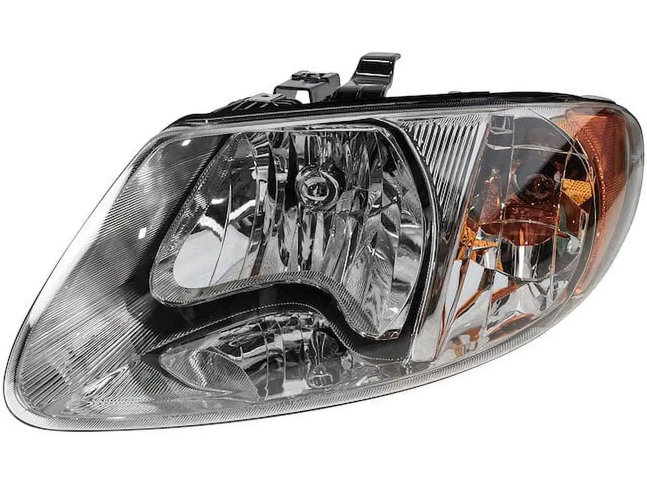 Left Headlight Assembly - Compatible with 2001 - 2007 Dodge Caravan 2002 2003 2004 2005 2006