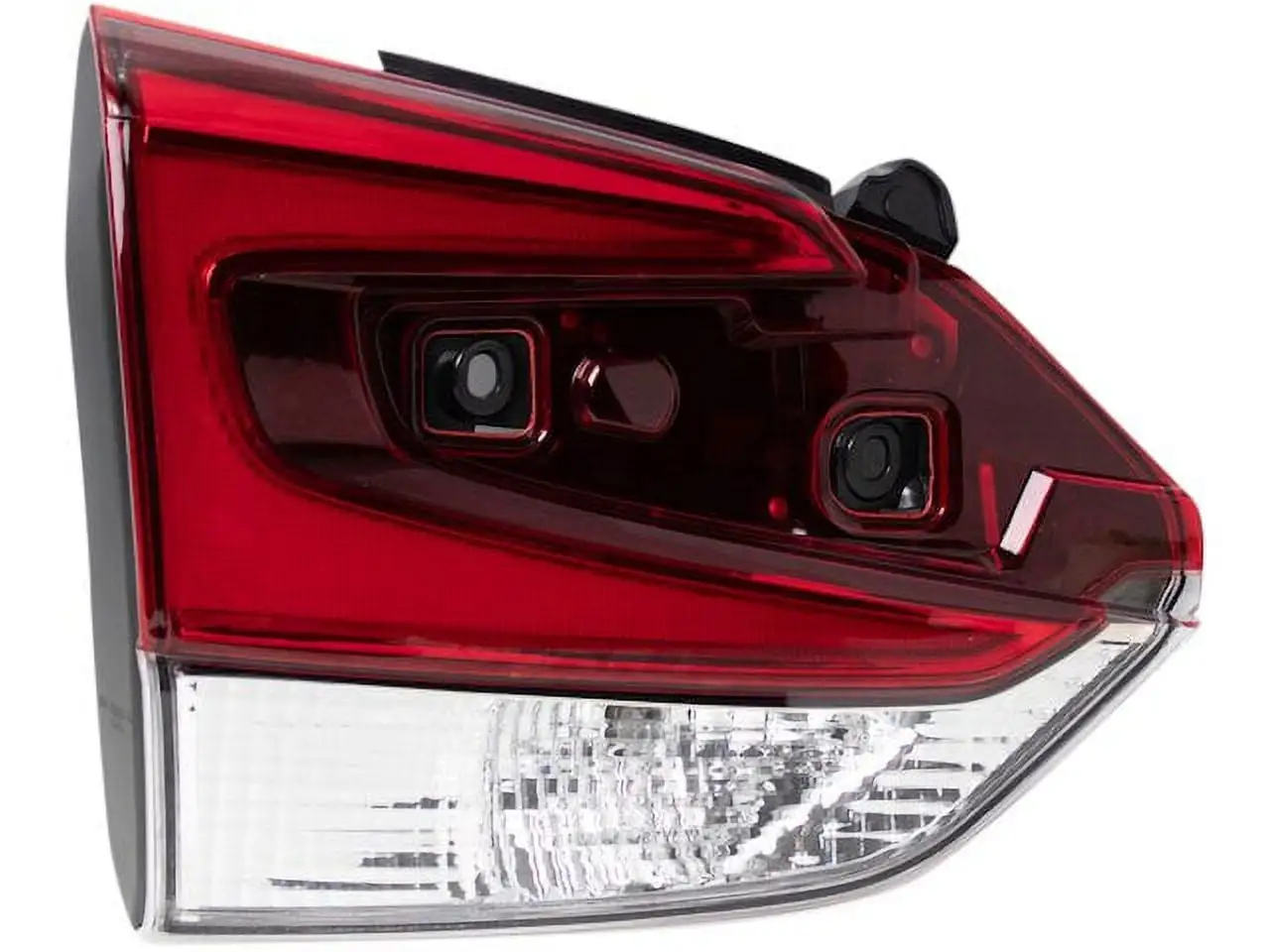 Brock Replacement Passenger Side Tail Light Assembly with Chrome Bezel Compatible with 2014-2021 Grand Cherokee Laredo/Limited/Overland/Summit