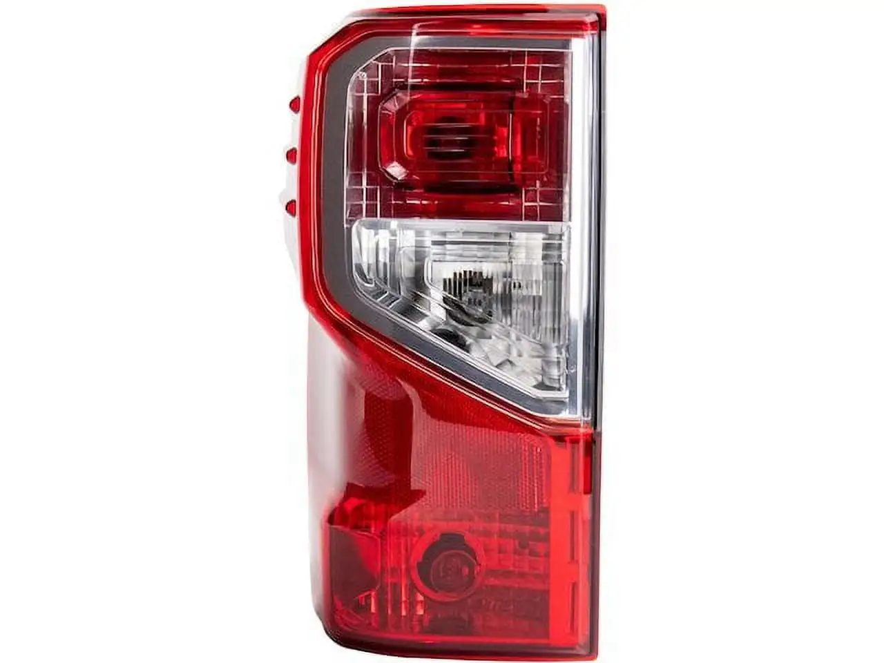 Brock Replacement Driver Side Tail Light Assembly with Chrome Bezel Compatible with 2014-2021 Grand Cherokee Laredo/Limited/Overland/Summit