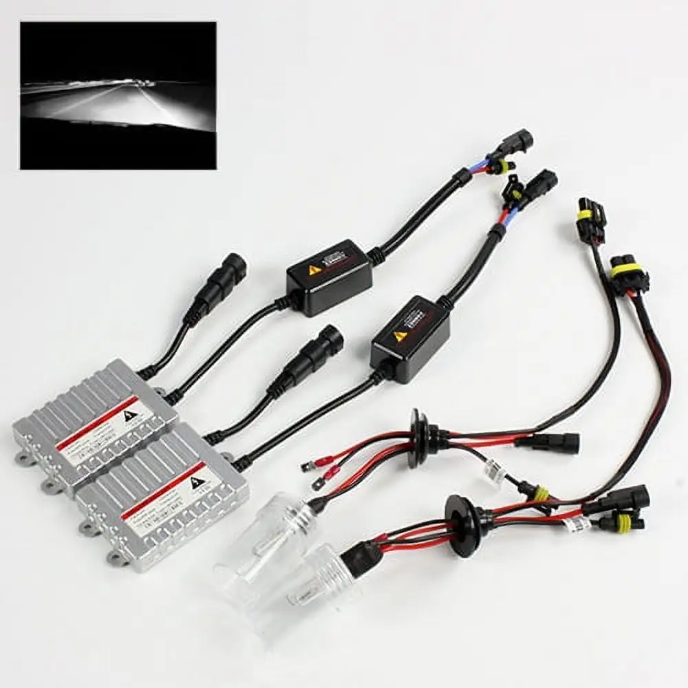 ModifyStreet? H3 55W Hi-Power Slim AC Ballast Xenon HID Conversion Kit - 6000K Pure White