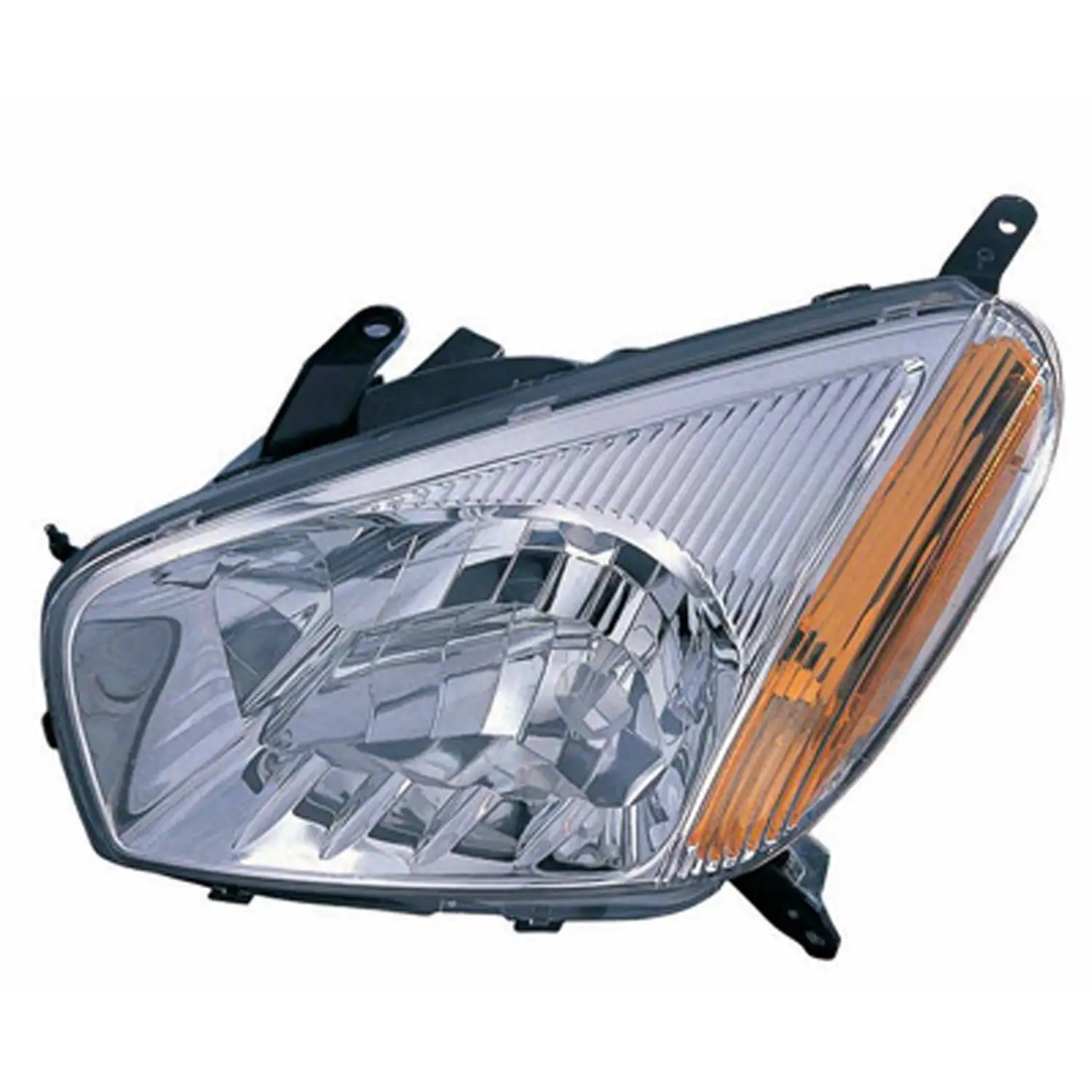 New CAPA Certified Standard Replacement Driver Side Headlight Assembly. Fits 2001-2003 Toyota Rav4