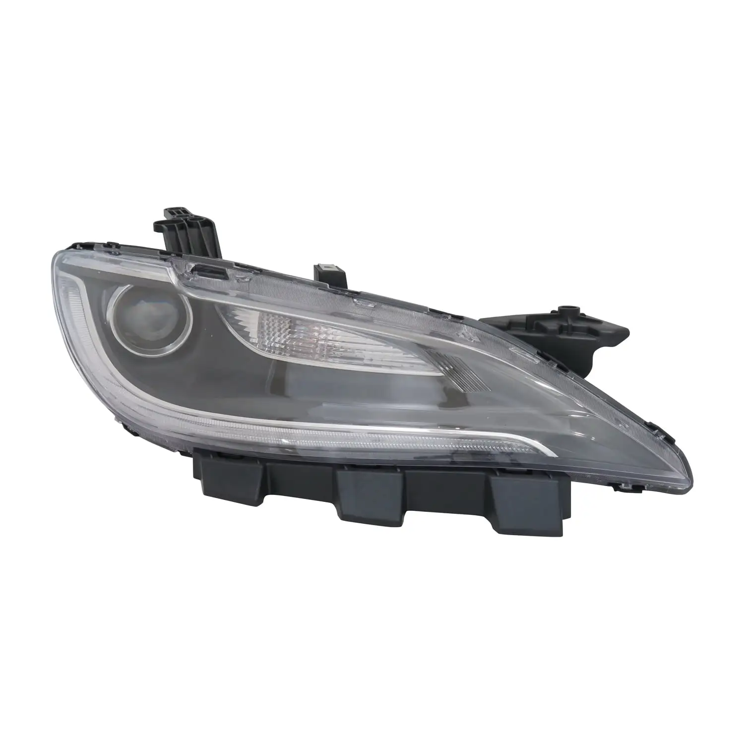 New CAPA Certified Standard Replacement Passenger Side Headlight Assembly. Fits 2015-2015 Chrysler 200 Sedan